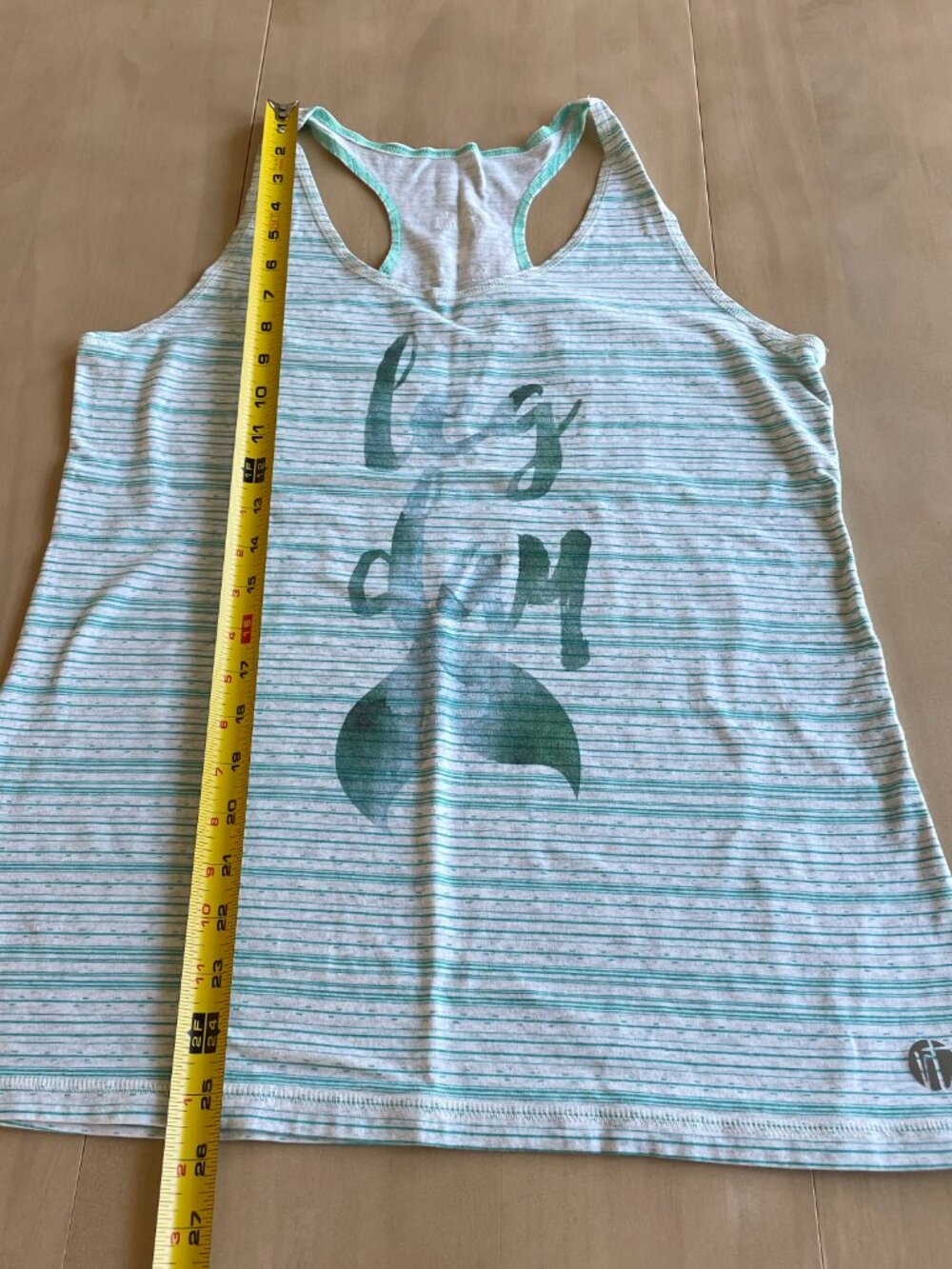 Entire Closet $5! Raw Threads Organic Cotton/Bamboo Mermaid Leg Day Athletic - Picture 7 of 9
